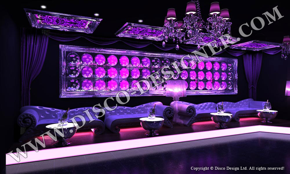 LED Клубная мебель с подсветкой , пластиковые столы CUBE и DISCO столы