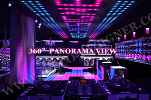 Vue panoramique – 360° de visualisation