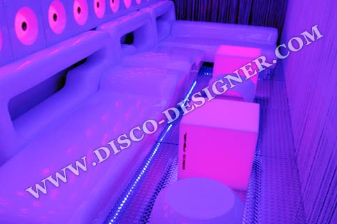 LED Masa "Küp" - RGB DMX -  Işıksız