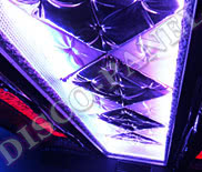 RGB DMX LED RGB DMX LED PANEL CIELO ORNAMENTAL, con marco acabado espejeado y ornamentos hechos por encargo, tamaño personalizado