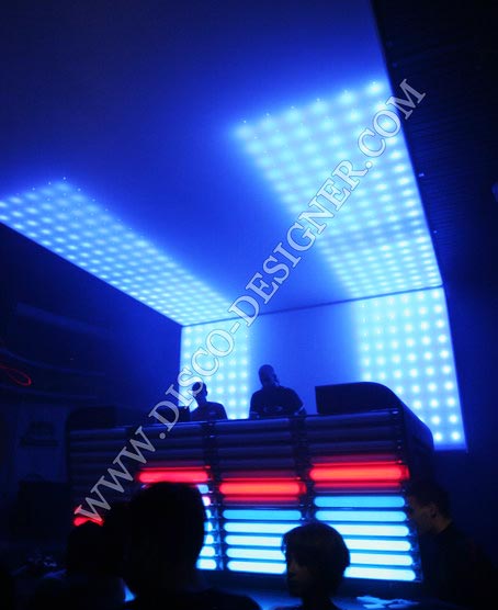 LED disko strop