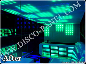 DMX Освещение, LED Disco-Panel Потолок