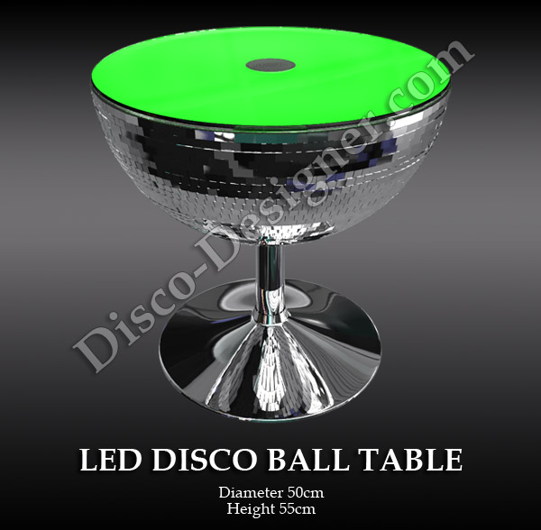 LED DISCO BALL STŮL_bar