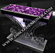 DISCO TABLE "FLOWER" WITH OPENING