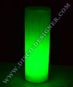 LED SVÍČKA (vosková) - V:50cm, D:15cm - Osvětlená RGB DMX