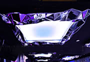 RGB DMX LED Ceiling Panel "Ultra" -  160cm x 120cm - mirrored framing