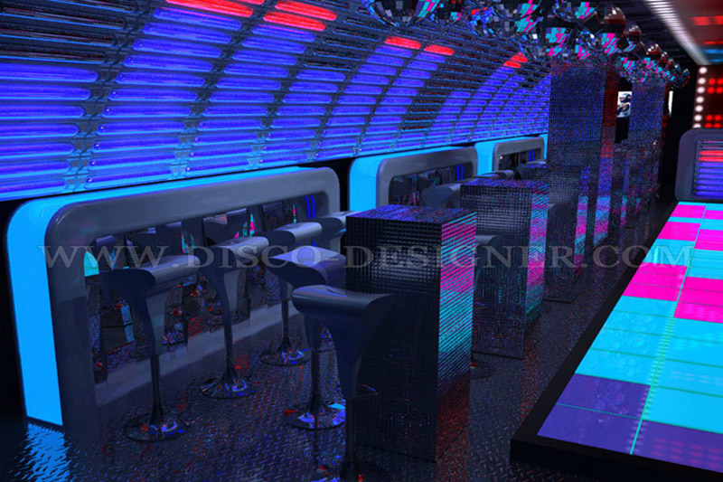 LED disco panel-club-design