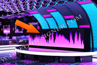 LED stage, display video, Dj booth