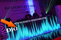 DJ disco iluminacion