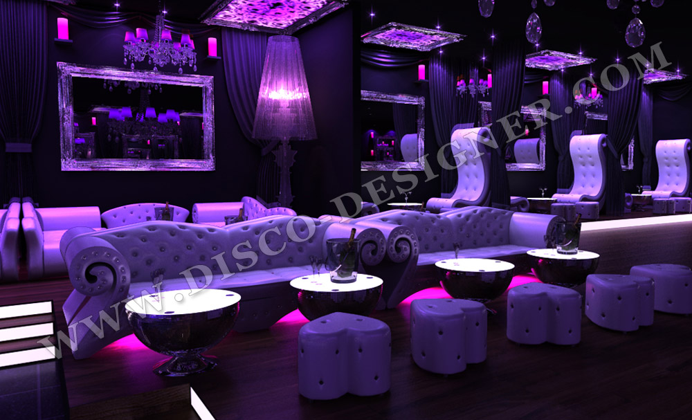 3d design disco furniture
