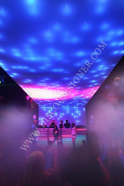 LED DISKO PANEL – dekor stropu, noční klub