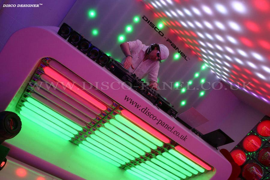 dj booth design and club lighting